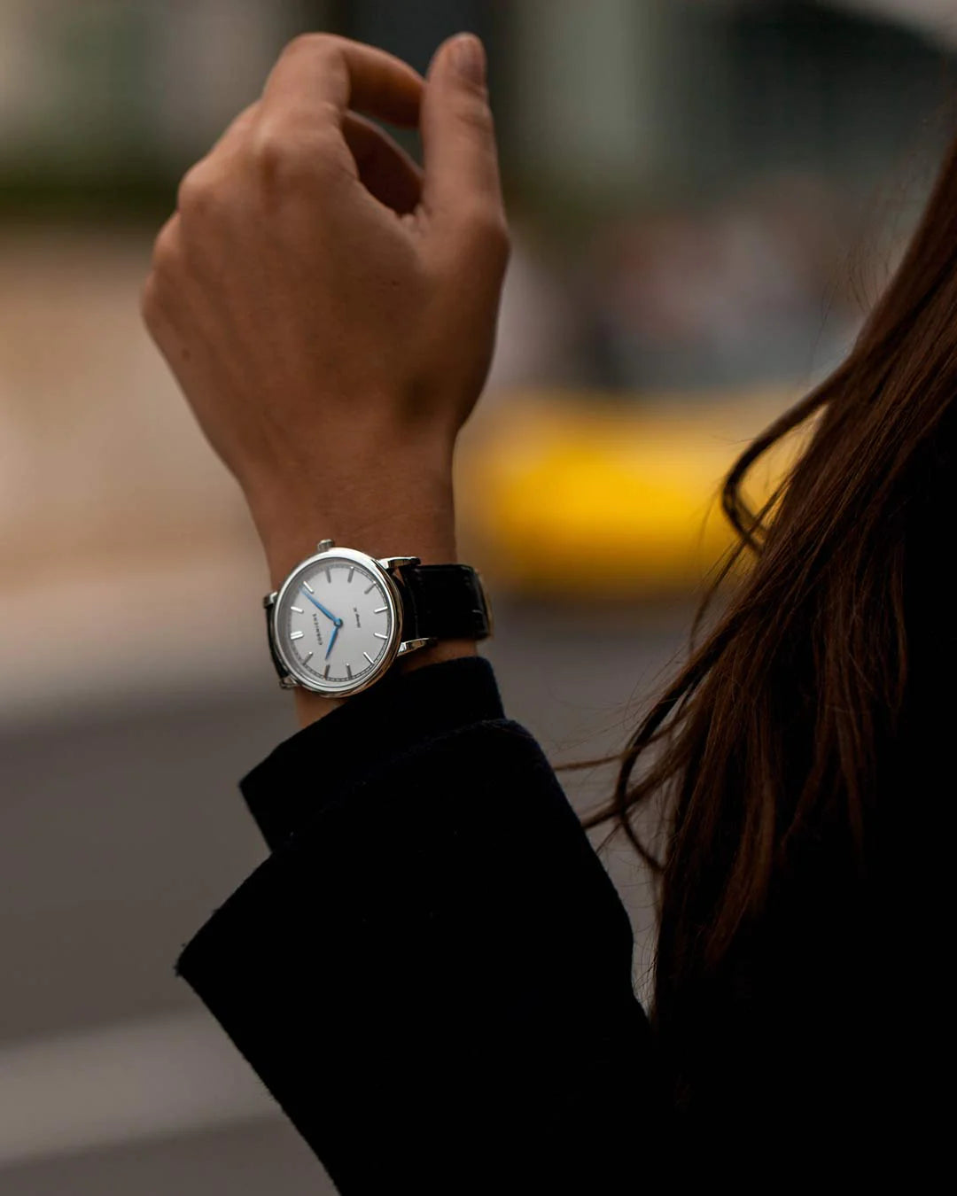 CORNICHE Heritage 36 Steel with White Dial