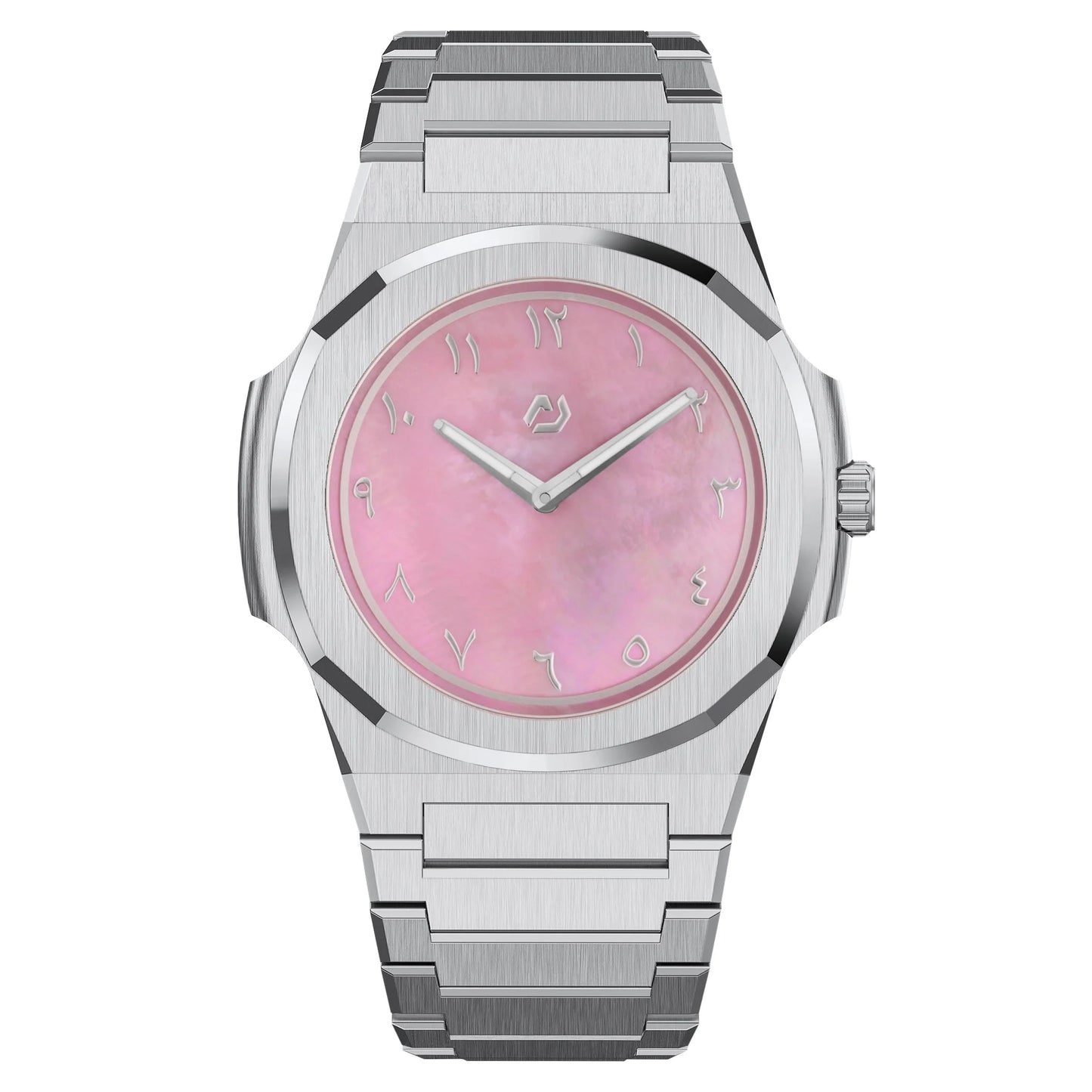 MS MOP Silver Pink 38mm